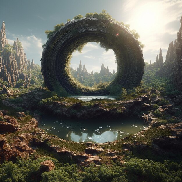 nature gate planet