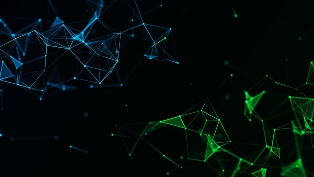 Network connection structure Technology connect big data Science background Business backdrop