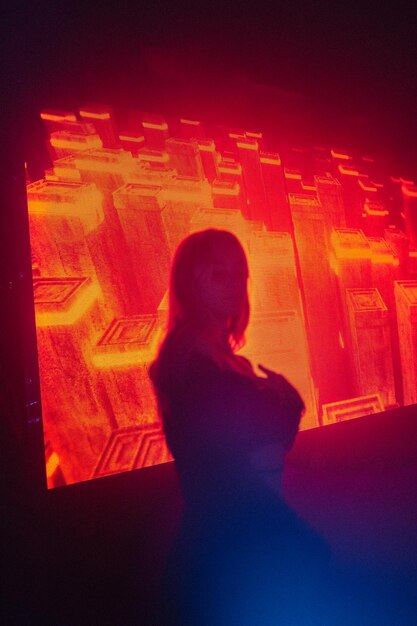 Night club women dance