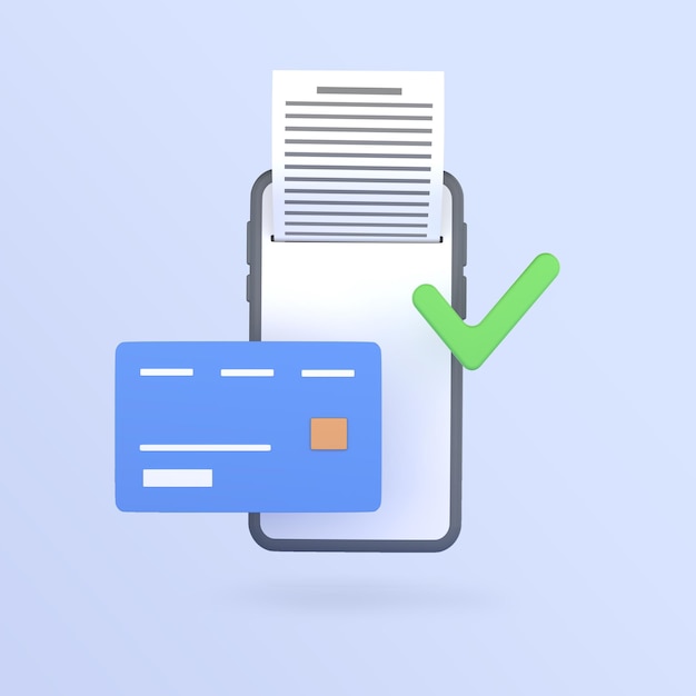 online payment with smartphone through the application money transfer