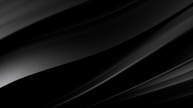 photo of abstract linear black backgroundabstract dark wave background ai generated