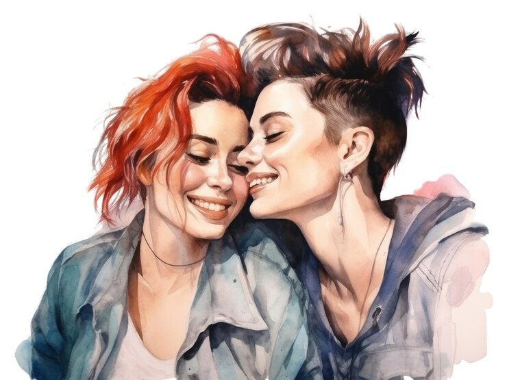 Fotografie png portrait drawing kissing sketch