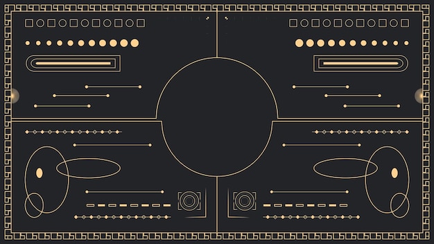 Pozadí Art Deco