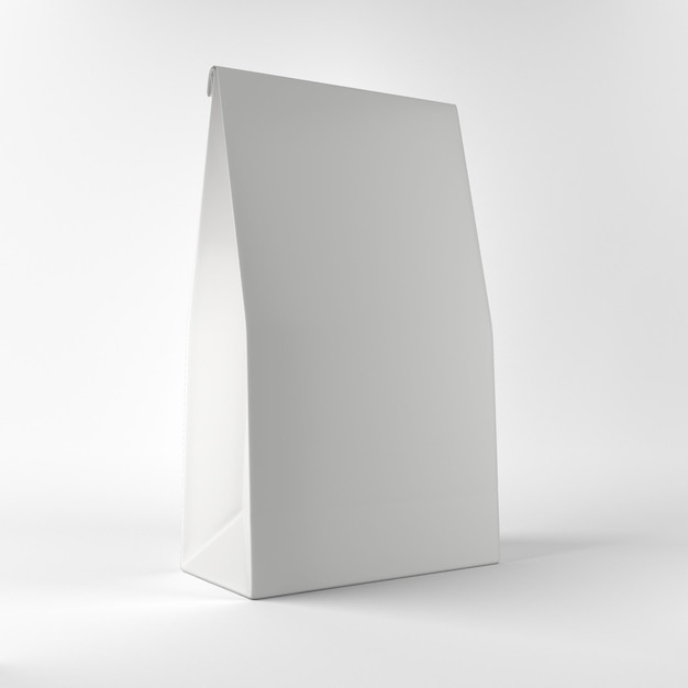 present bag left side in white background
