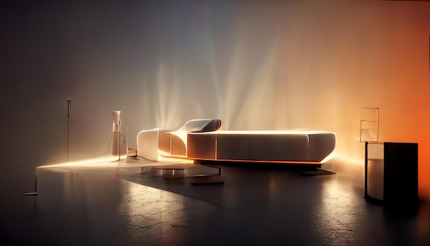 product visualization podium stage background image