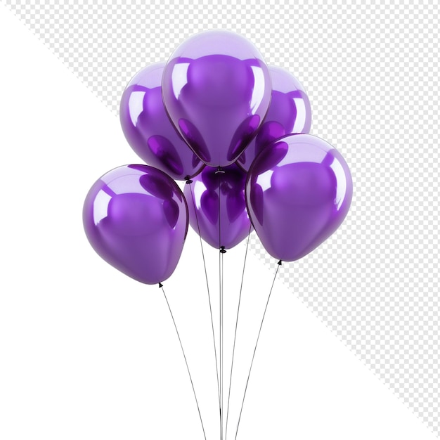 Purple Balloons