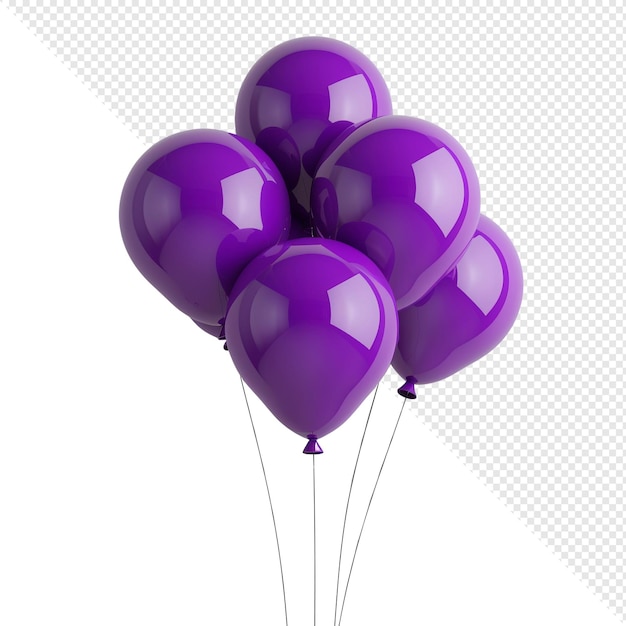 Purple Balloons