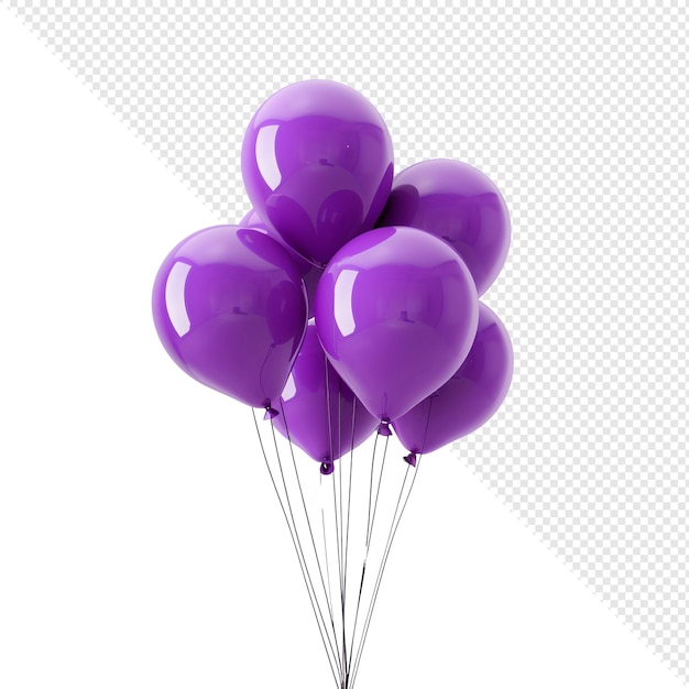 Purple Balloons