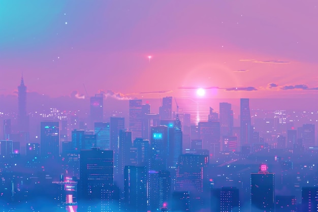 relaxed cityscape sky architecture