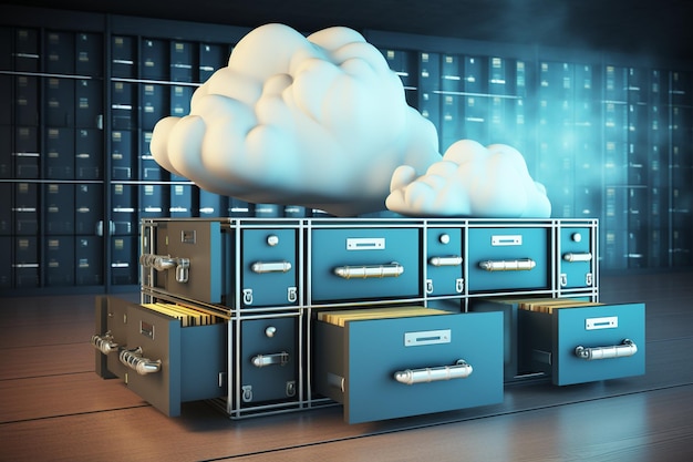 Safe data storage service in a cloud