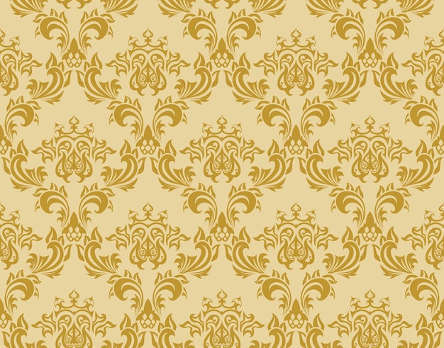 seamless damask pattern