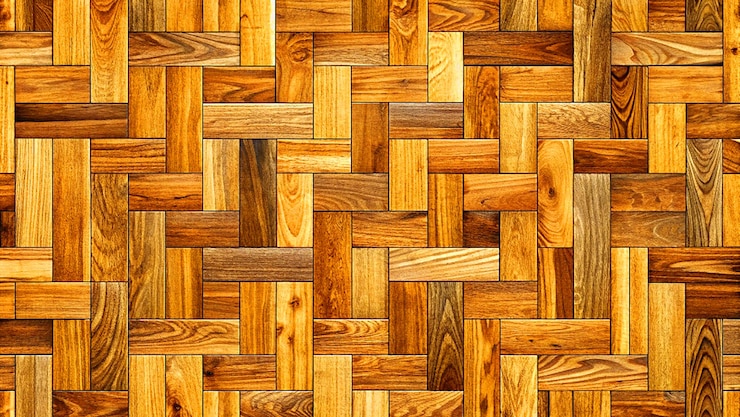 Fotografie seamless textured wood parquet highquality flooring design background