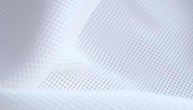 serene white fabric with intricate texture