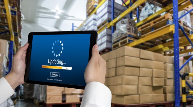software update on computer for modish version of device software