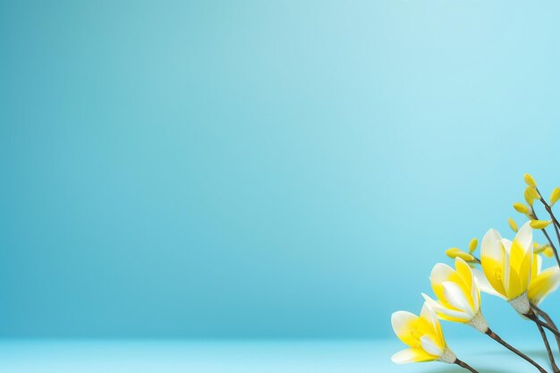 spring background with copy space