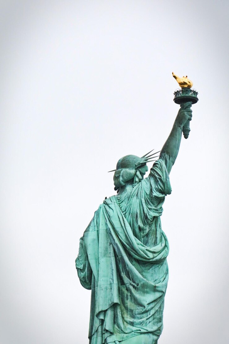 Fotografie statue of liberty against clear sky