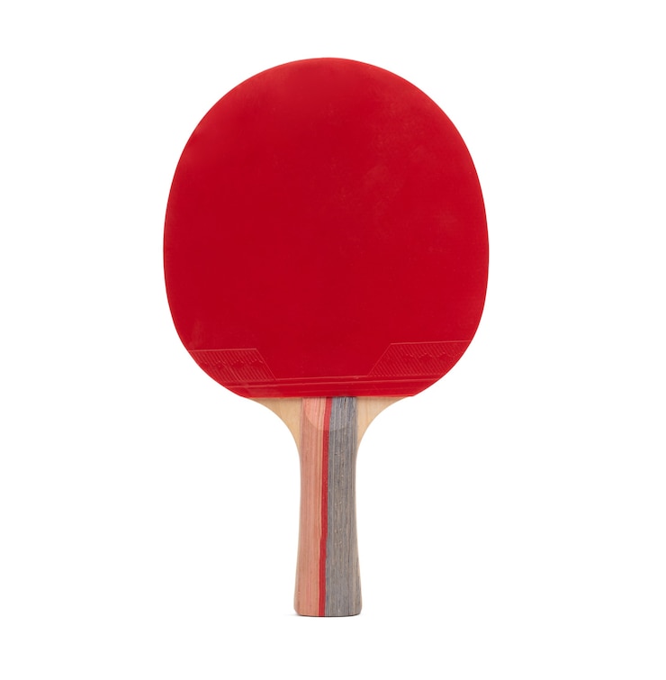 Fotografie table tennis racket isolated on white