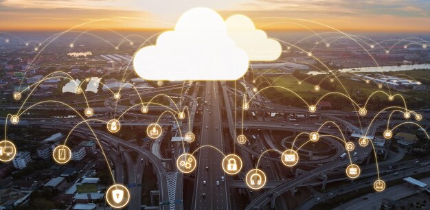 Technologie cloud computingu a online ukládání dat pro globální sdílení dat