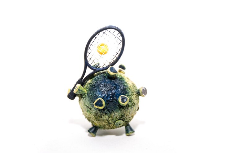 Fotografie tenis covid 19 coronavirus