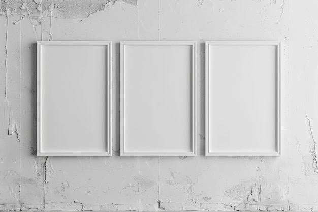 Textura bílého rámečku Pozadí Realistické čtvercové rámečky Bílý prázdný Návrh šablony obrázku