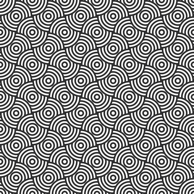 the geometric pattern by the points