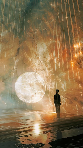 the light of the moon