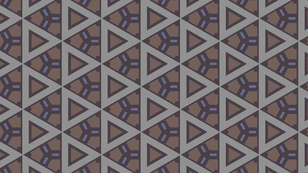 The pattern in the form of a triangle is made by the designer of the designer.
