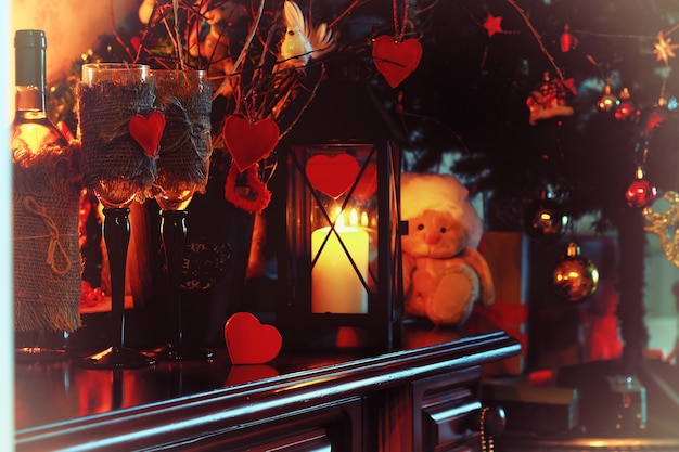 valentine day wine bottle fairy