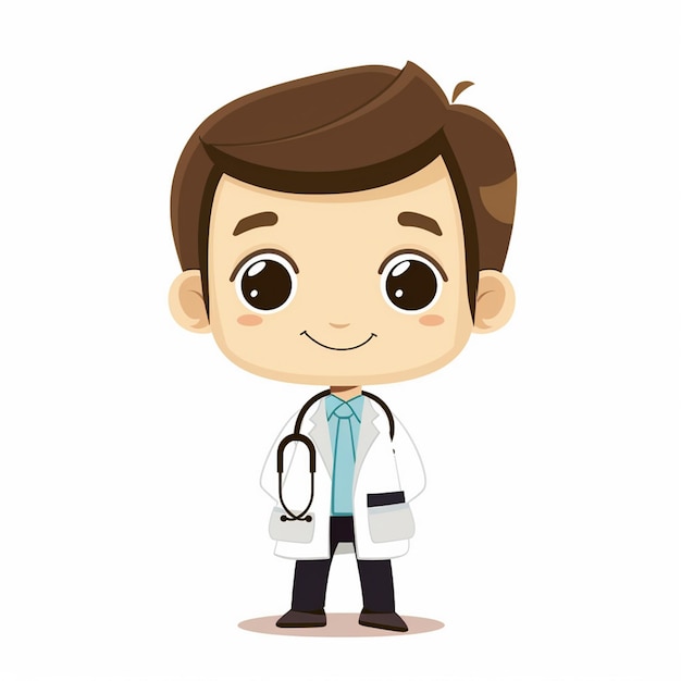 vector doctor medical hospital health medicine illustration care man clinic people profes