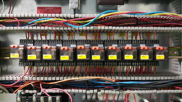 view of electrical control room
