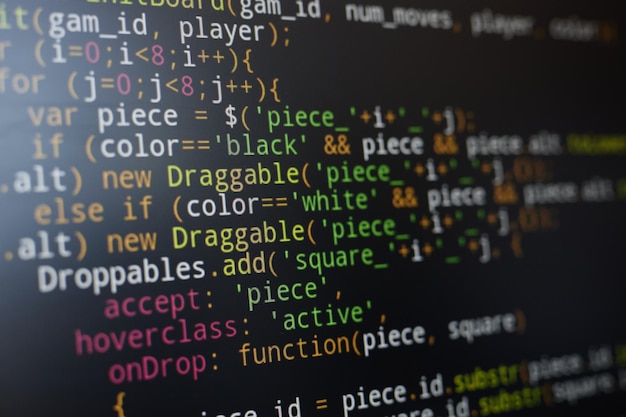 viewing complex javascript code on computer screen