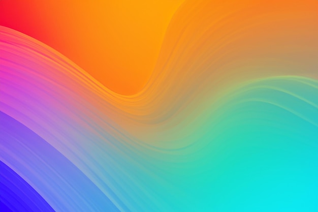 Vlnitý gradient barev, abstraktní pozadí