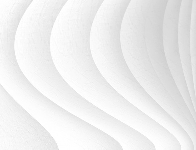 White cloth background abstract with waves.