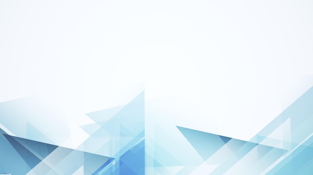 White geometric background