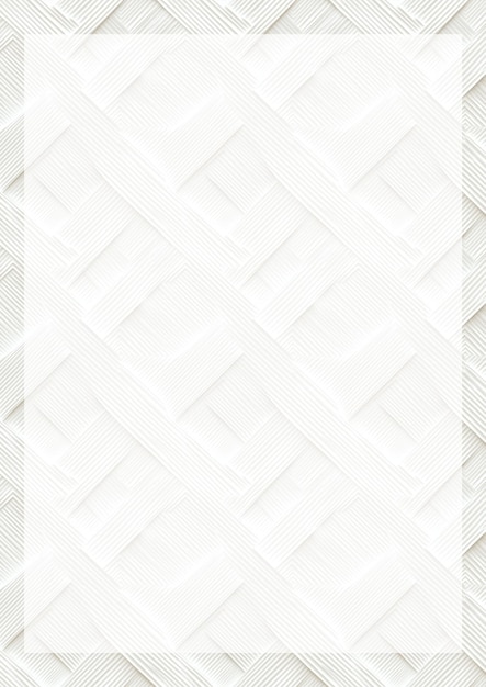 White Geometric Pattern Background