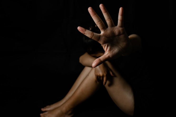 Fotografie woman victim of violence and abuse sexual violence sexual abuse abuse concept