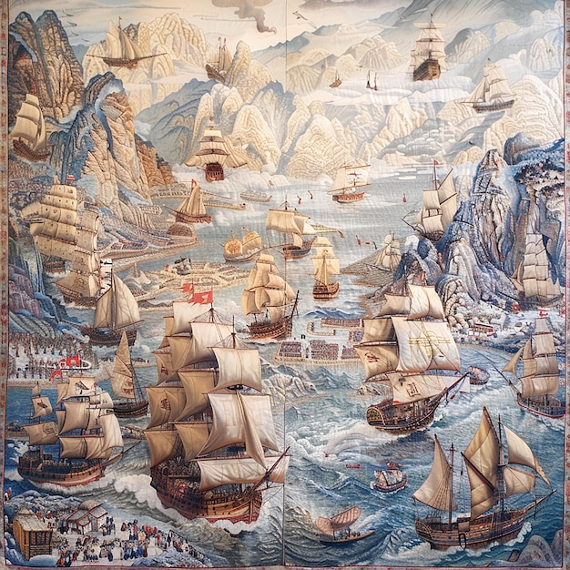 woven tapestry silk the silk becomes