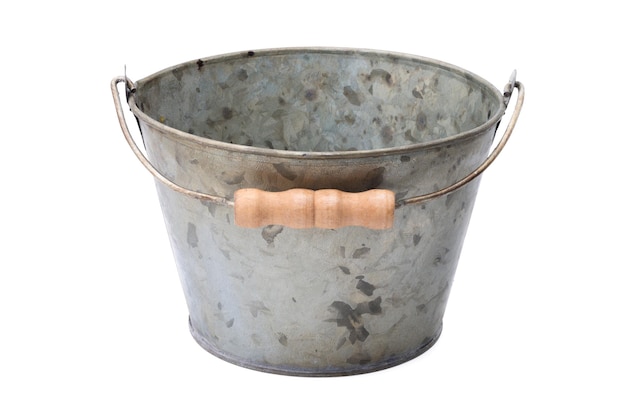 zinccoated bucket