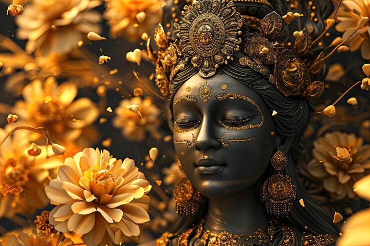 Zdarma Fotografie 3d durga goddess for navratri celebration