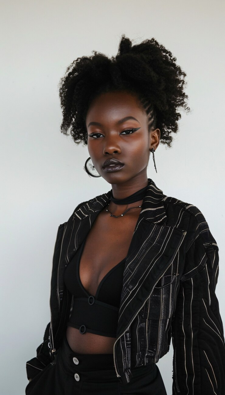 Zdarma Fotografie african woman posing in studio