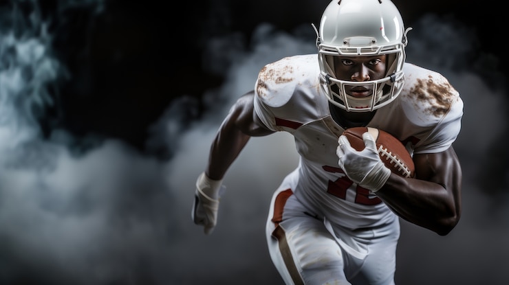 Zdarma Fotografie american football player wearing equipment