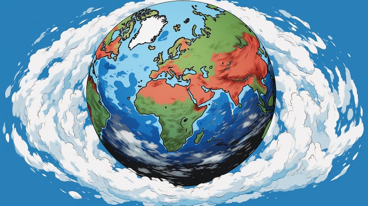Zdarma Fotografie anime style earth