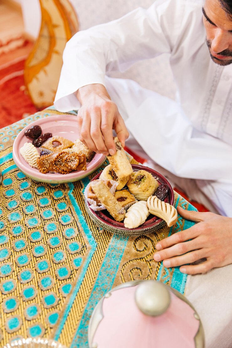 Zdarma Fotografie close up of arab pastries