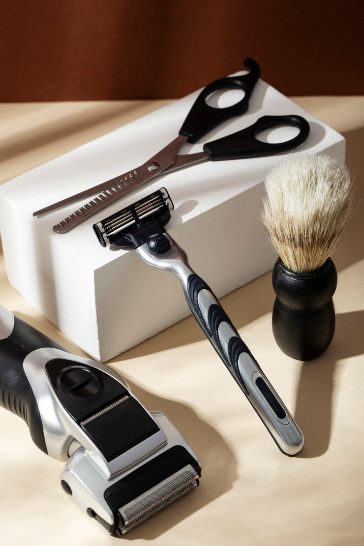 Zdarma Fotografie close up on man selfcare products