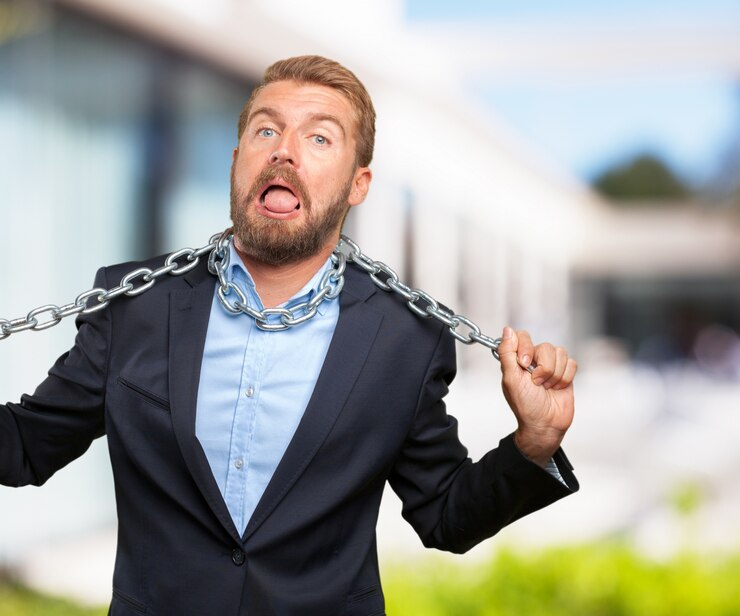 Zdarma Fotografie crazy businessman worried expression