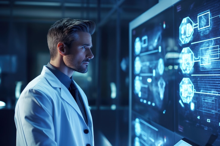 Zdarma Fotografie doctor from the future concept