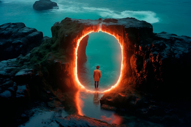 door leading to magical world