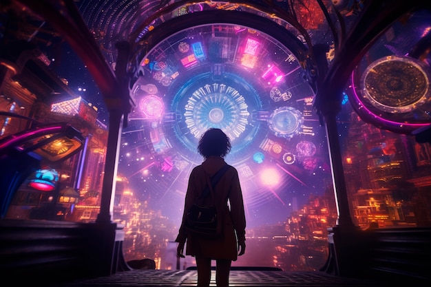 door leading to magical world