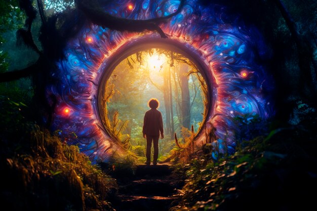 door leading to magical world