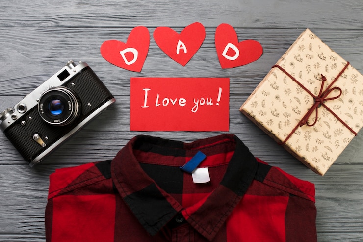 Zdarma Fotografie fathers day composition with clothes